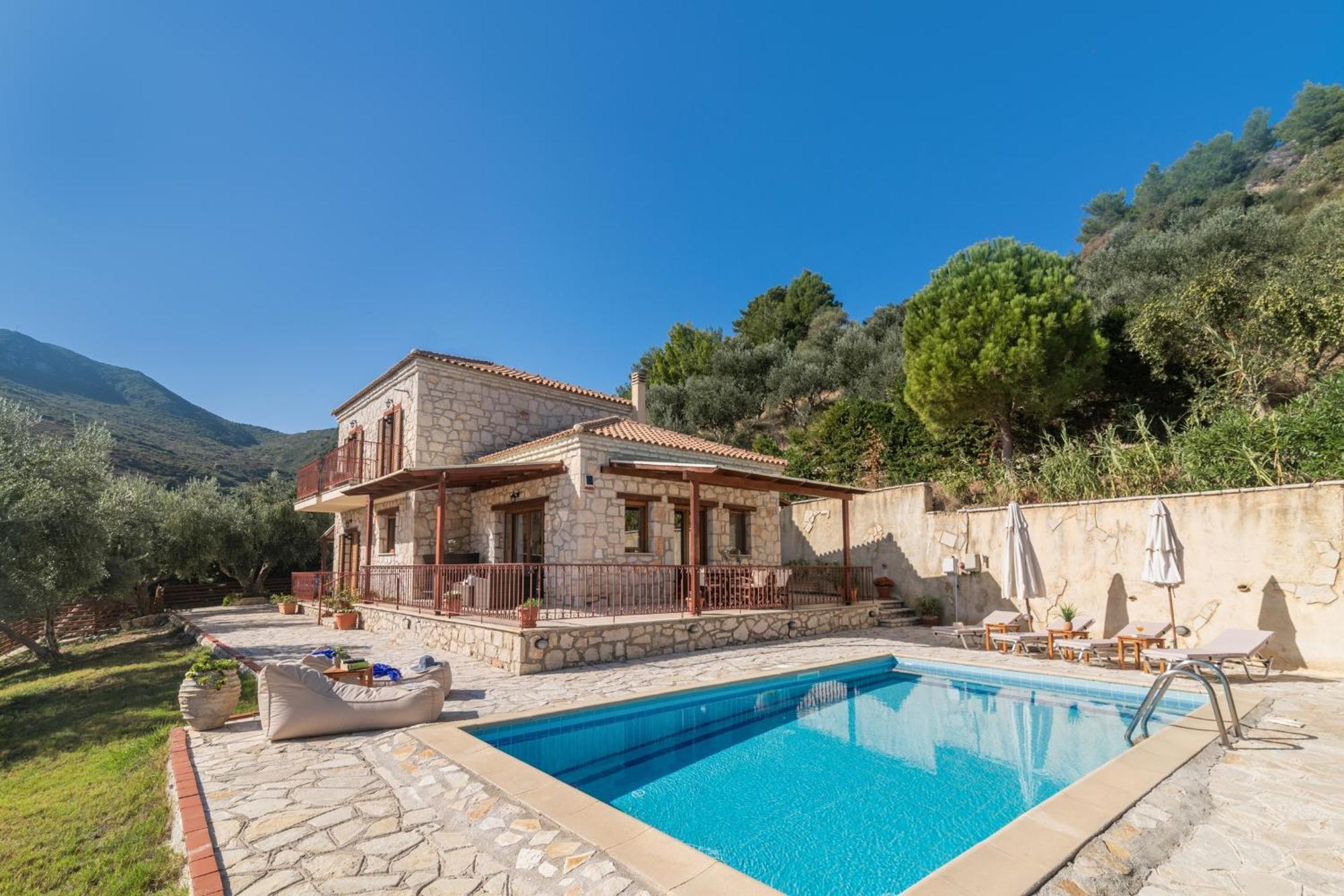 Elegance Villas - Villa Andon & Villa Yiota Аргаси Экстерьер фото