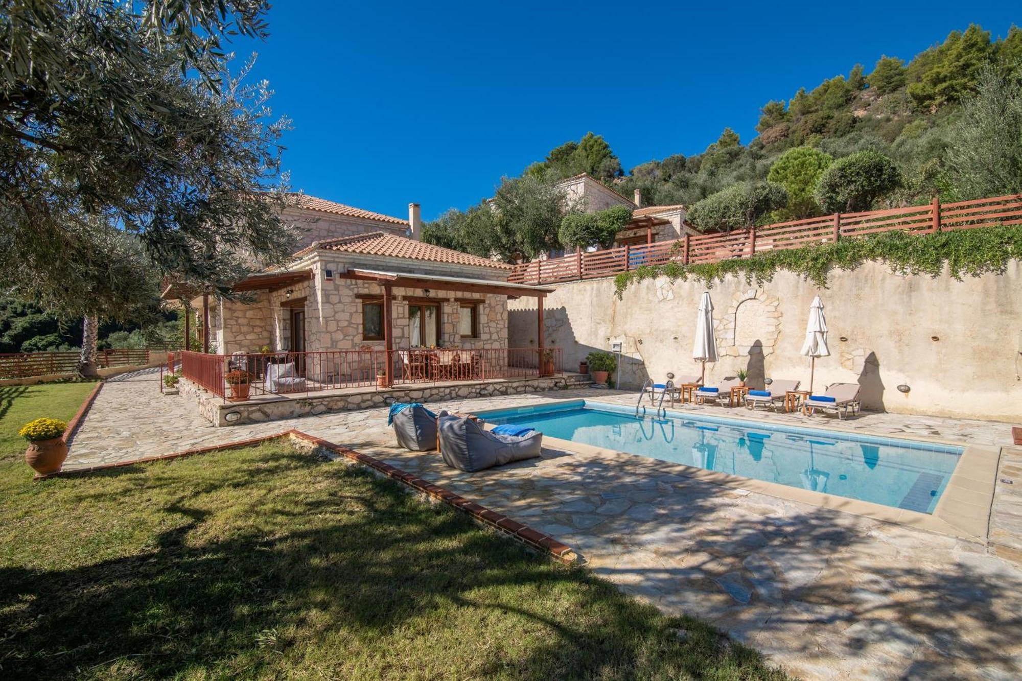 Elegance Villas - Villa Andon & Villa Yiota Аргаси Экстерьер фото