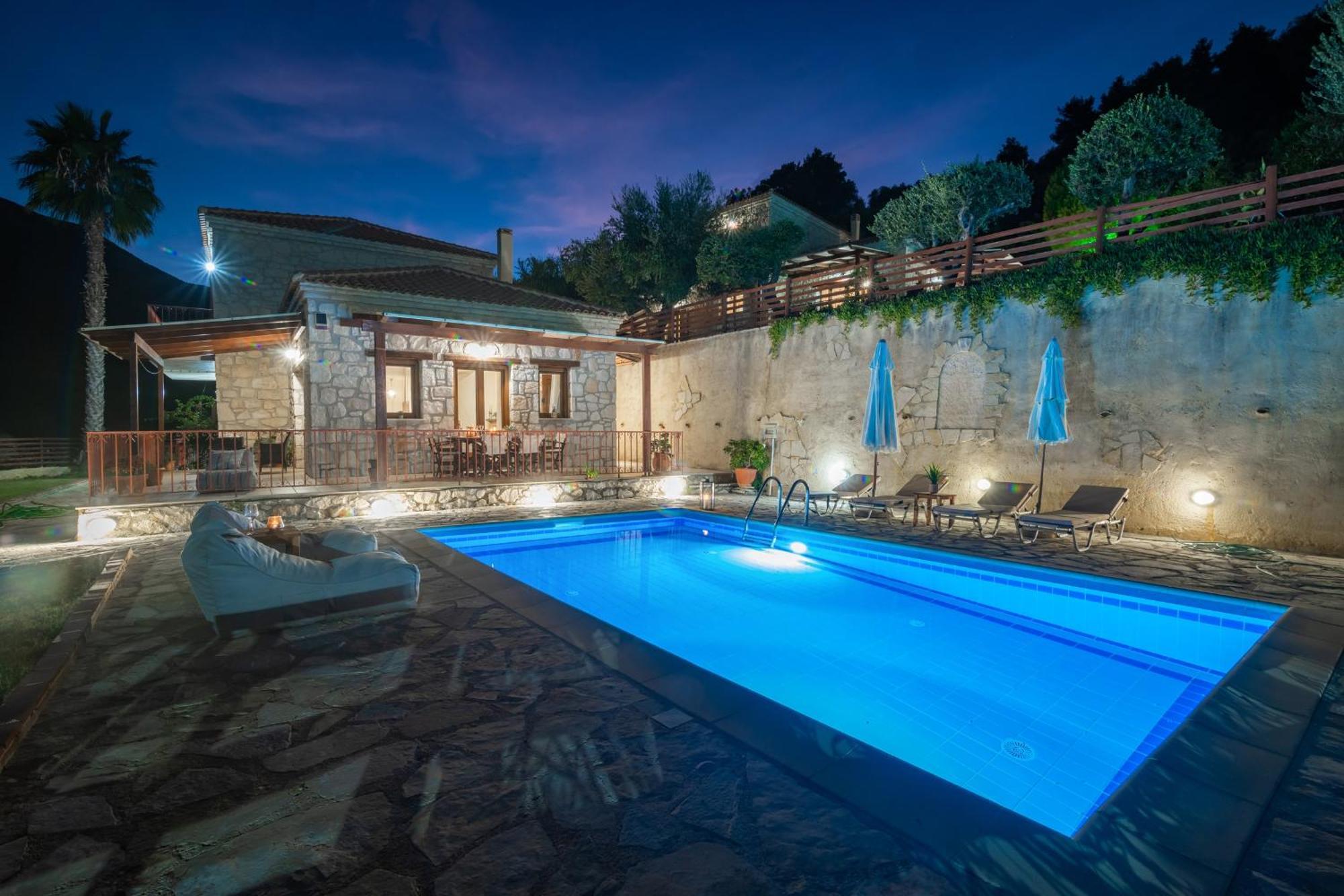 Elegance Villas - Villa Andon & Villa Yiota Аргаси Экстерьер фото