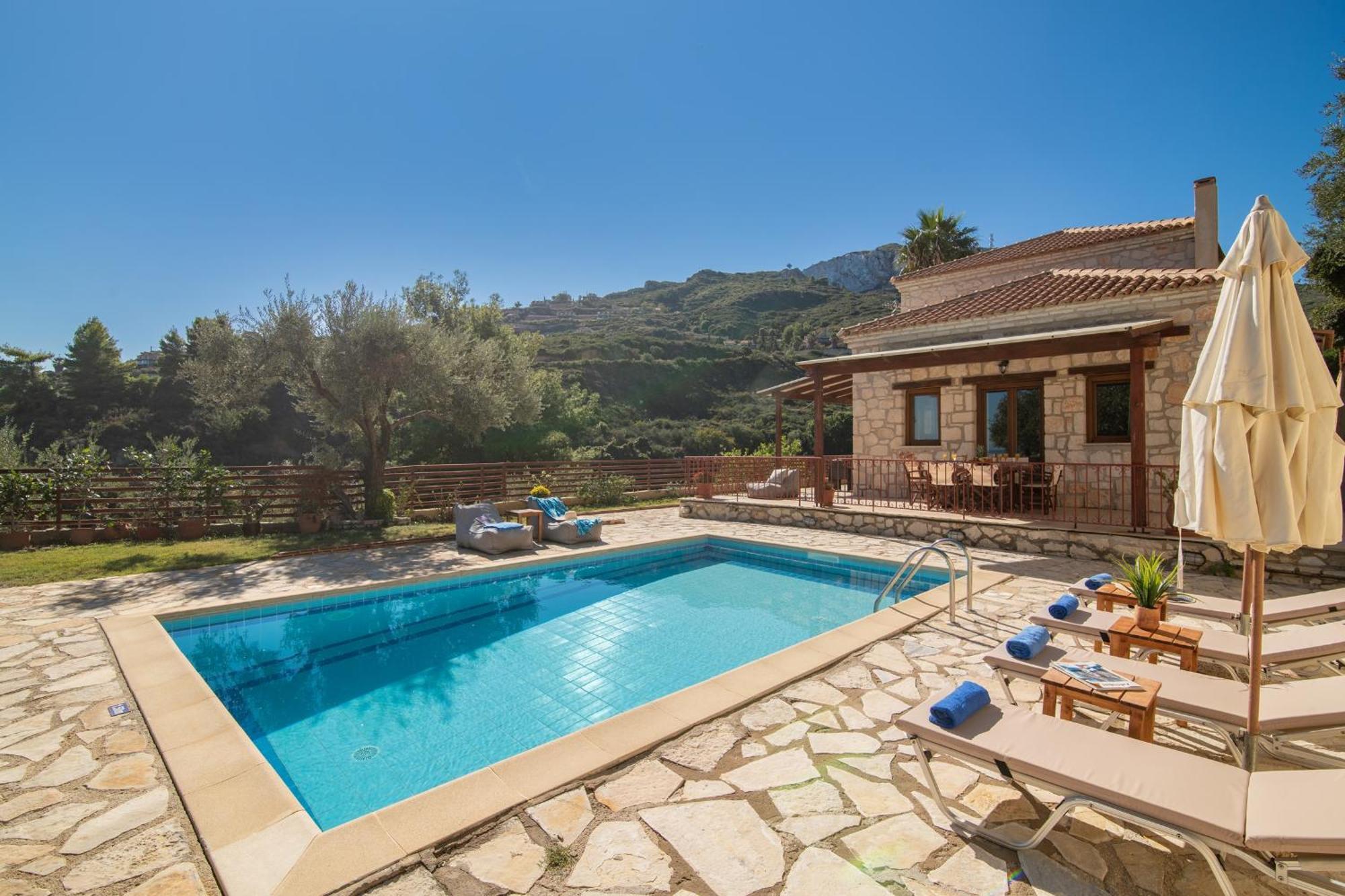 Elegance Villas - Villa Andon & Villa Yiota Аргаси Экстерьер фото